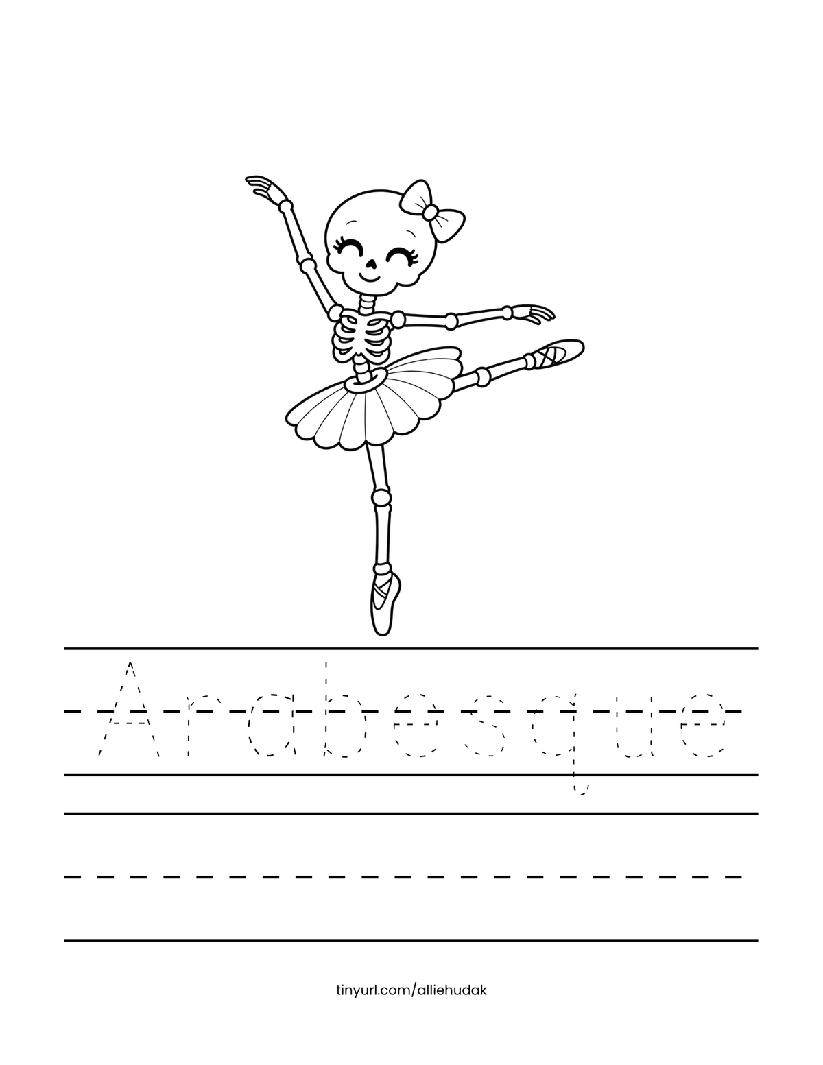 Halloween Dance Activity Book | 56-Page Printable Dance Activity Bundle