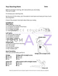 Pre-Course Dance Assessment | 5-Page Dancer Skills Evaluation
