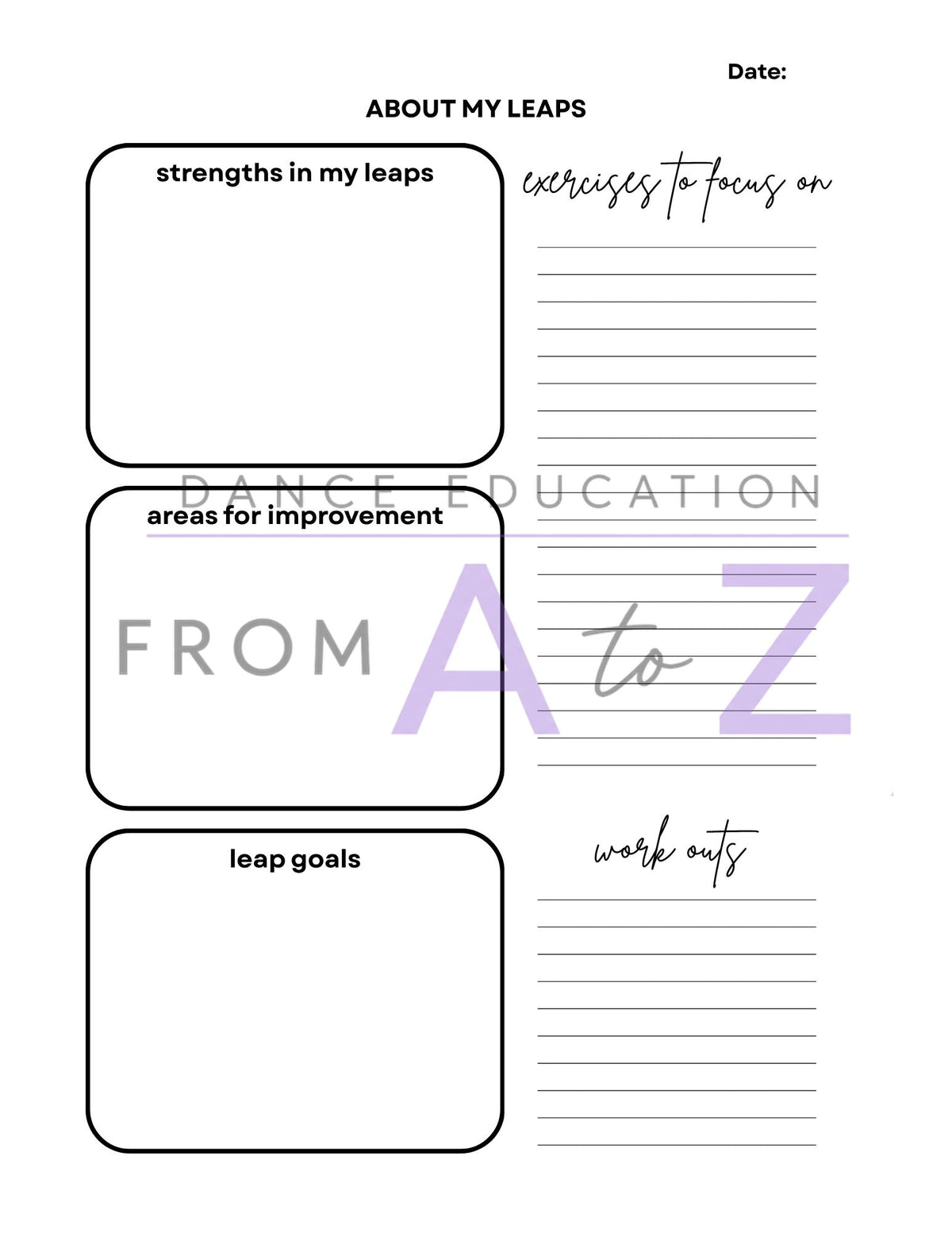 Dance Team Technique & Audition Prep Guide | Turns, Jumps, Leaps + Acro | 30-Page Training Resource