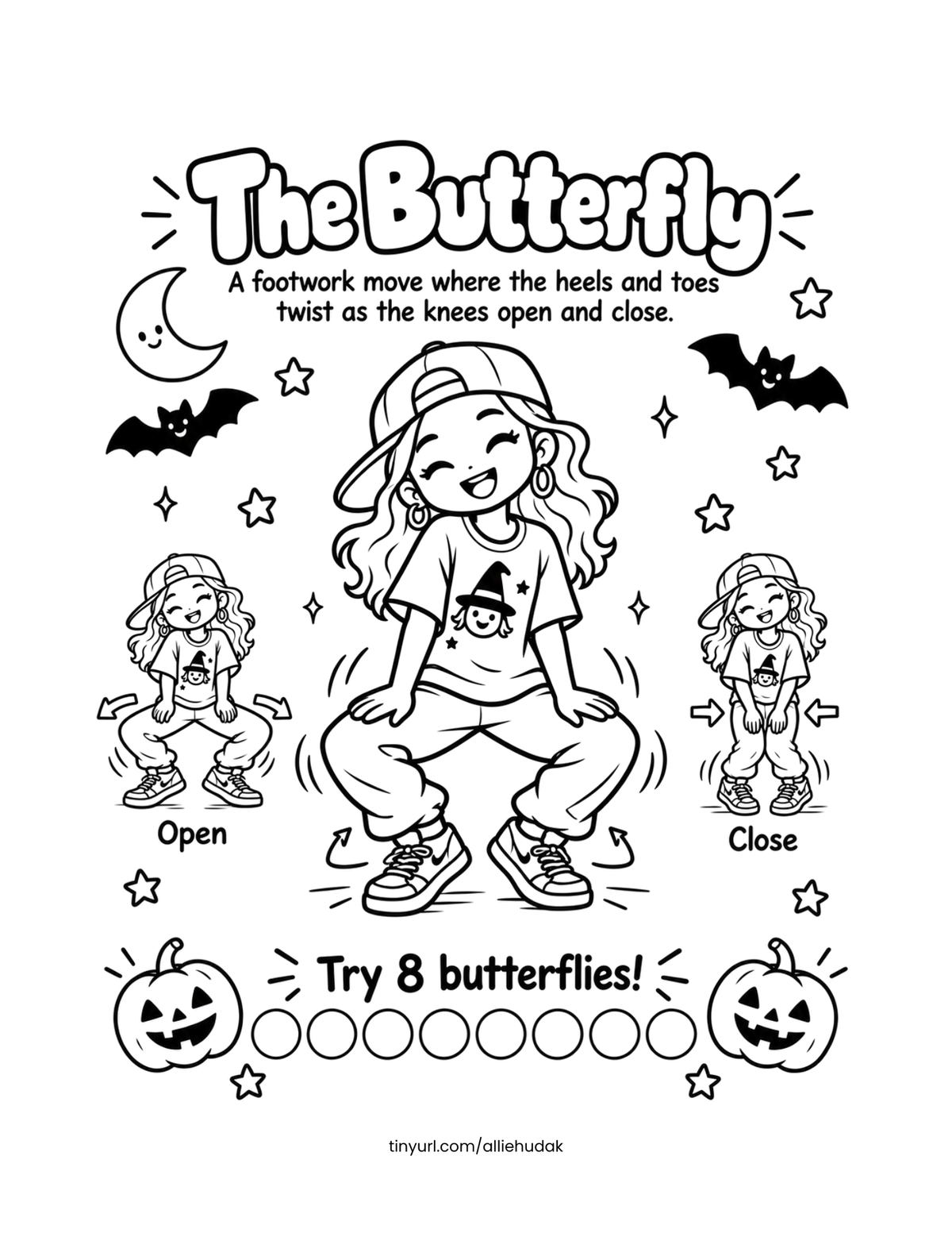 Halloween Dance Activity Book | 56-Page Printable Dance Activity Bundle