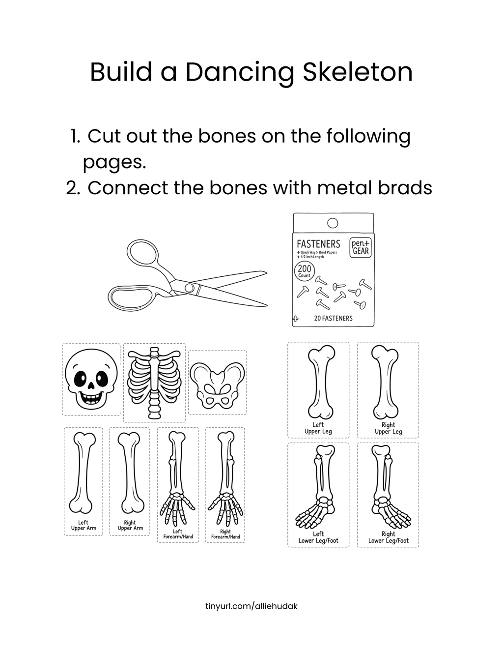Halloween Dance Activity Book | 56-Page Printable Dance Activity Bundle