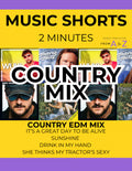 Country EDM Mix (2 Minutes) | Kick Routine Music Cut | Pep Rally Football Collaboration