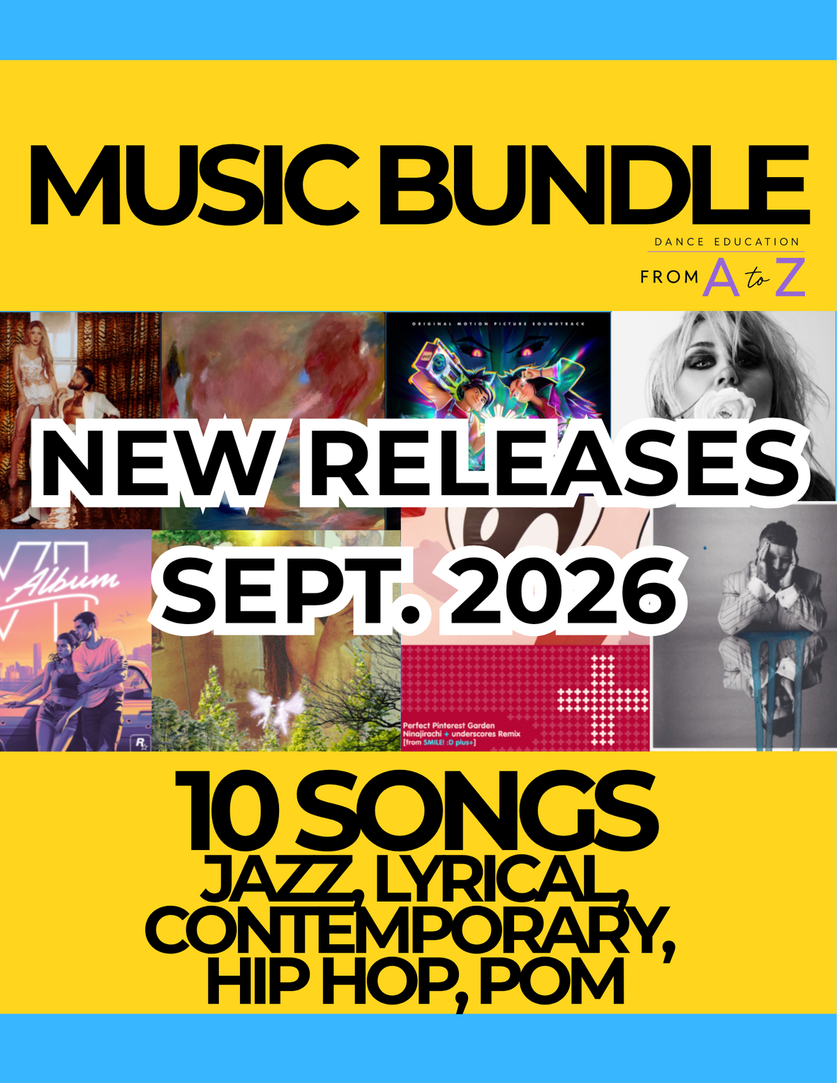 New Music Edit Bundle | September 2026 | 10 Multi-Genre Dance Cuts
