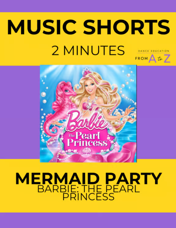 Mermaid Party Dance Music | Barbie: The Pearl Princess | 2-Minute Music Short