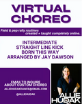 Straight Line Kick Routine (Intermediate) | “Born This Way” | Drill Team | Pom