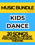 Kids Dance Music Bundle | 20 Performance Music Shorts for Young Dancers