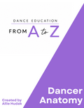 Anatomy for Dancers Workbook | Dance Health, Wellness & Injury Prevention | Printable PDF