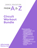 Dance Circuit Workout Cards Bundle | Printable Strength & Conditioning Stations