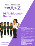 FREE! D.E.A.L. Instructor Guide | TDEA Dance Assessment Teacher Resource
