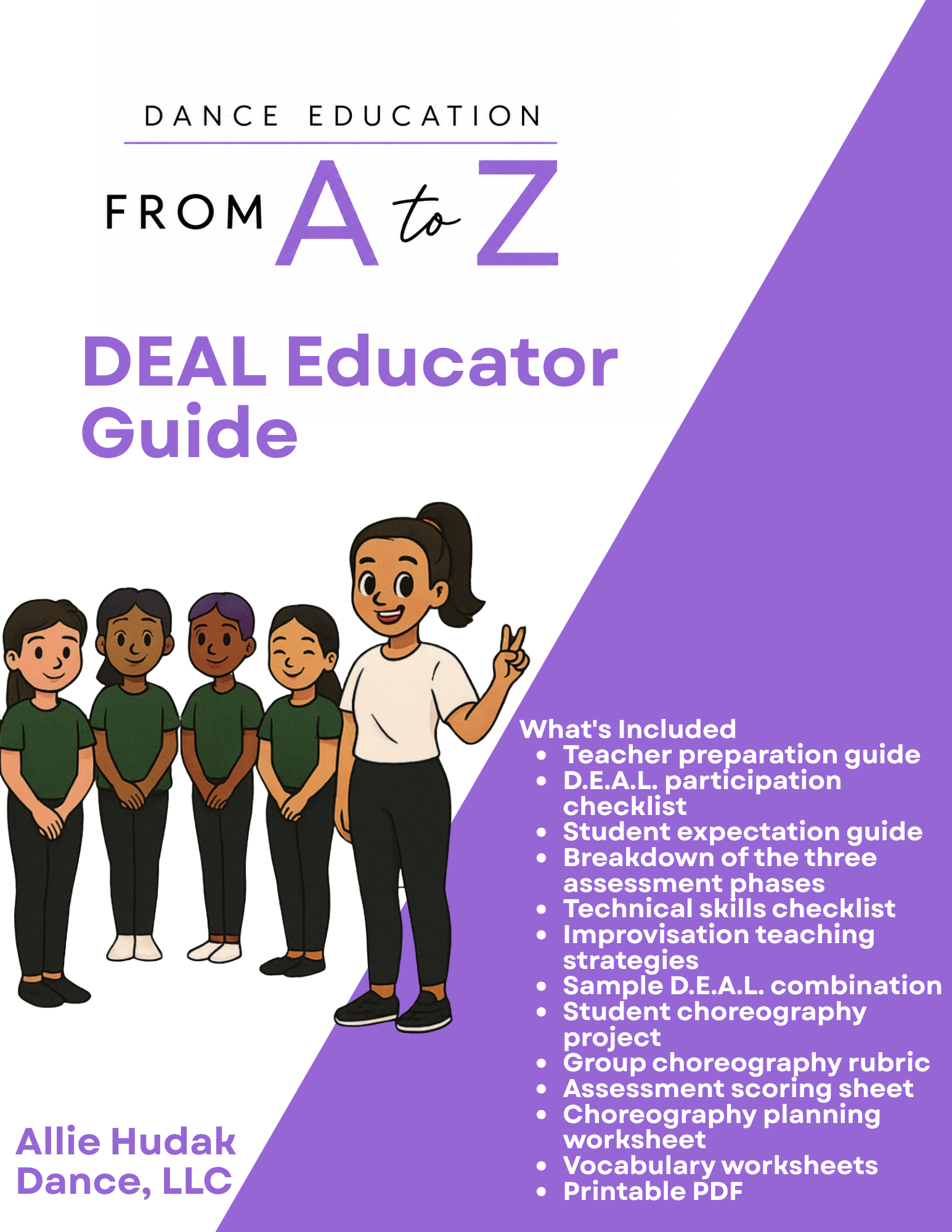 FREE! D.E.A.L. Instructor Guide | TDEA Dance Assessment Teacher Resource